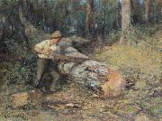 Sawing Timber Frederick Mccubbin